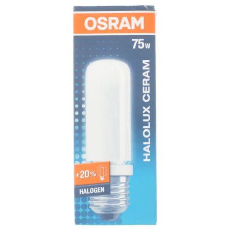 OSRAM Halolux Ceram bulb packaging on a white background