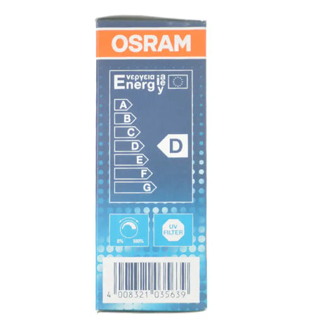 OSRAM energy label on a white background