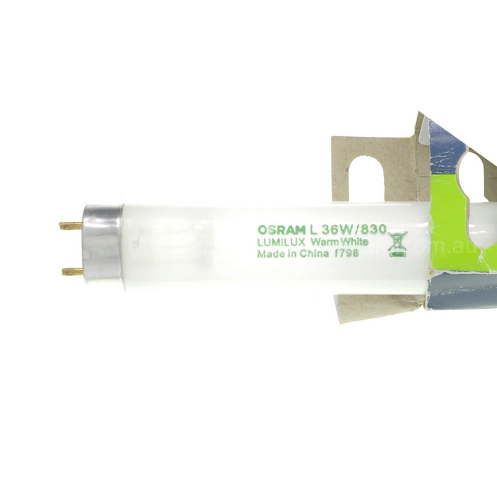 OSRAM T8 Fluorescent Tube Warm White 36W 1200mm
