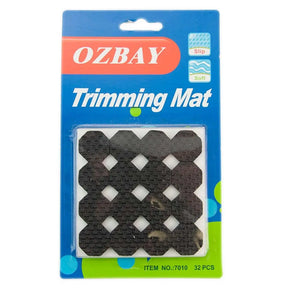 OZBAY 20mm Octagon Shape Rubber Trimming Mat 32Pcs 7010