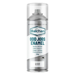 Odd Jobs Clear Enamel Spray Paint 250gm BOJ101047