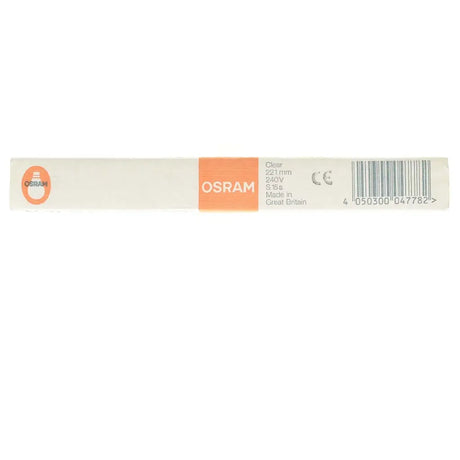 OSRAM light bulb packaging on a white background