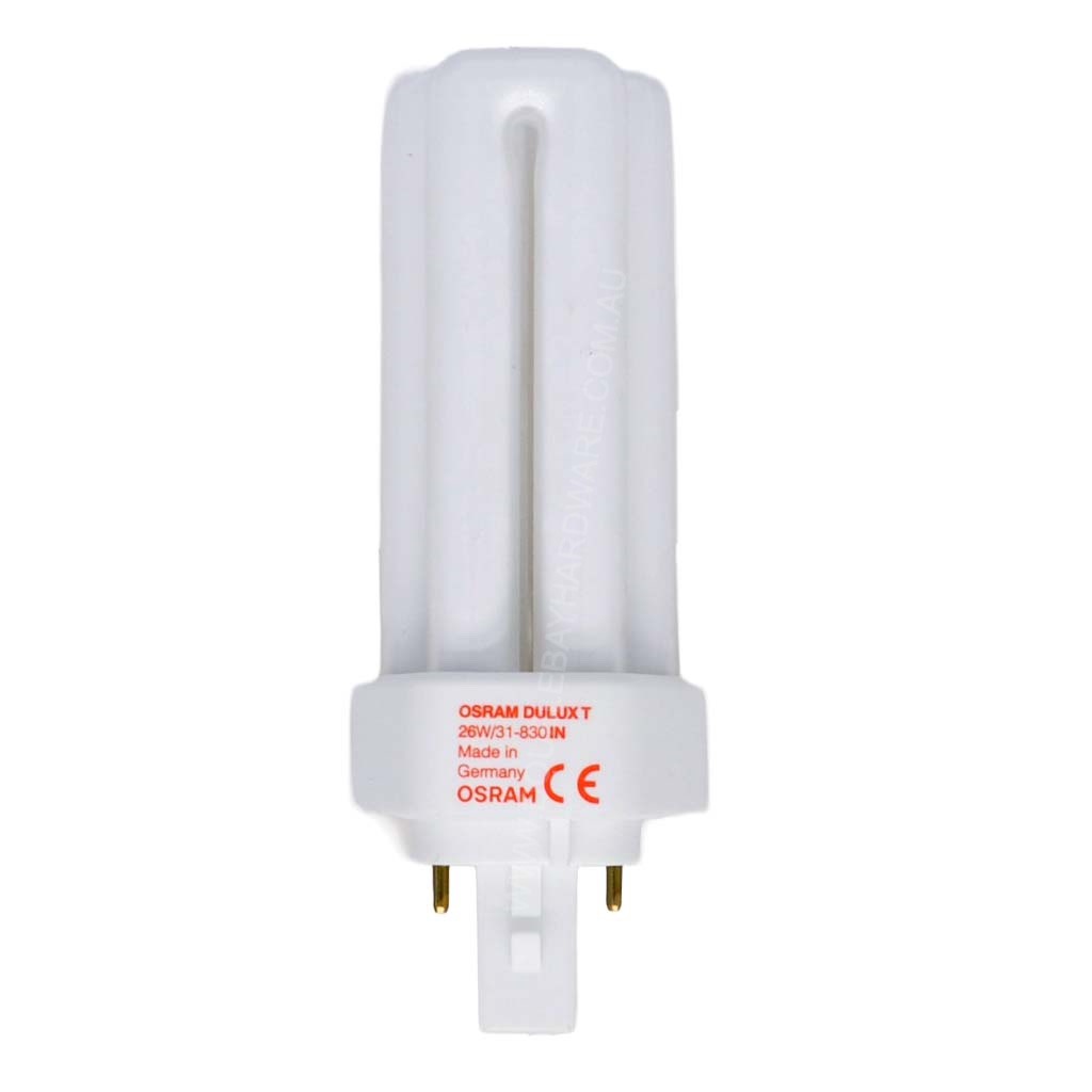 Osram Dulux T GX24d-3 Light Bulb 26W/31-830 W/W