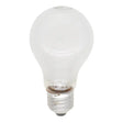 Light bulb on a white background
