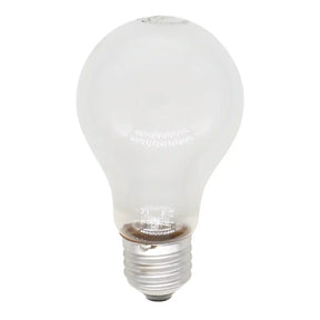 Light bulb on a white background