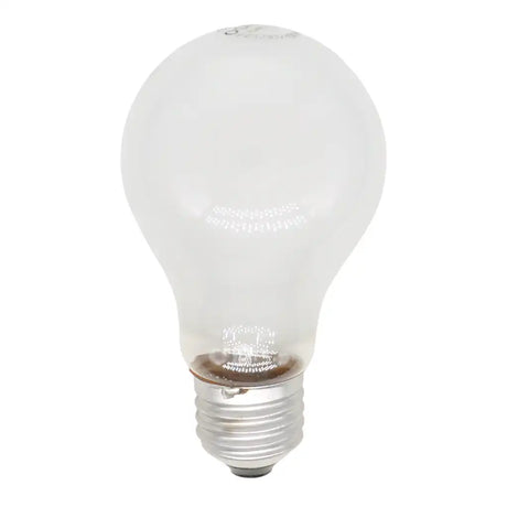 Light bulb on a white background