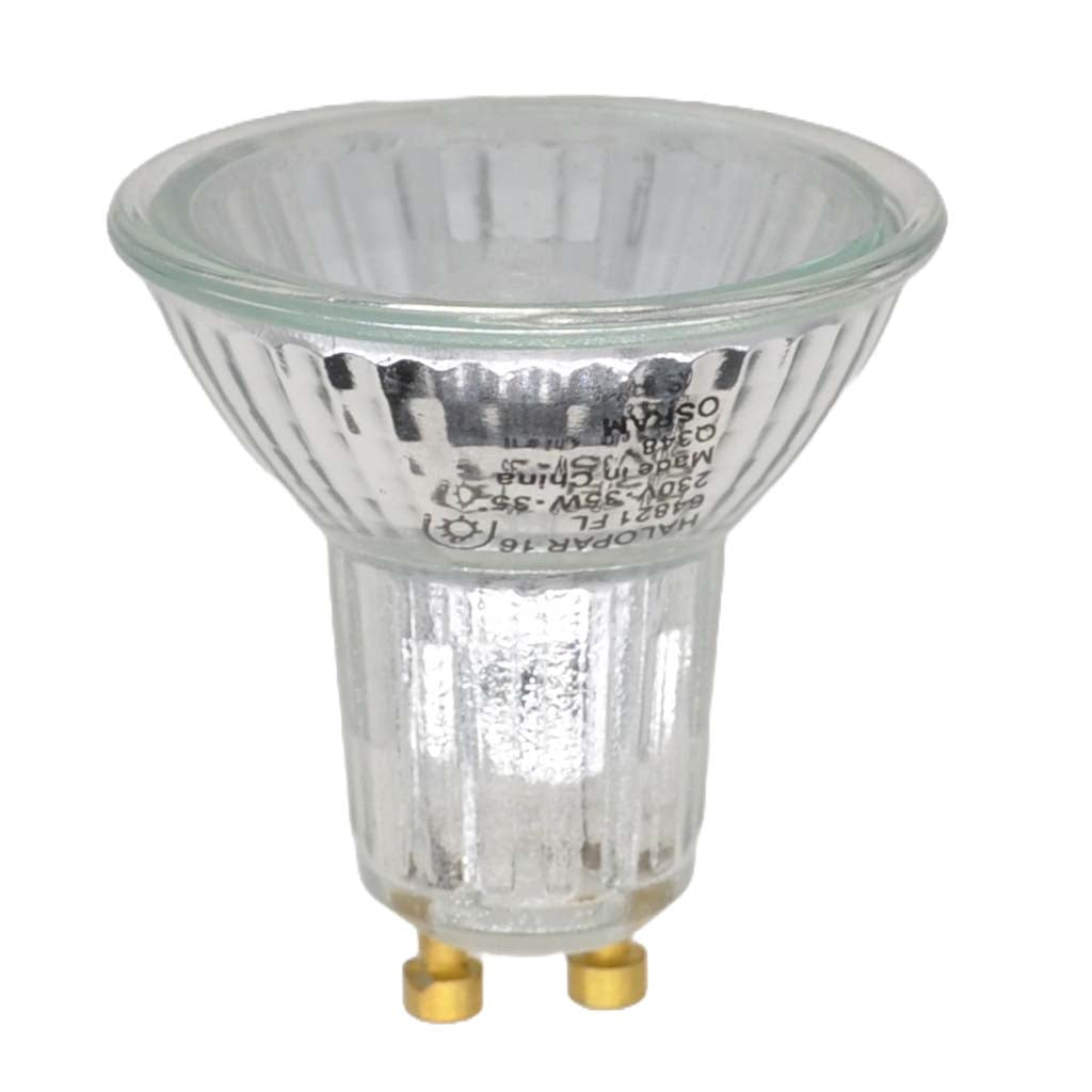 Osram Halopar 16 ALU MR20 Halogen Light Bulb GU10 240V 35W 35° 64821FL