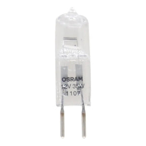 Osram light bulb on a white background