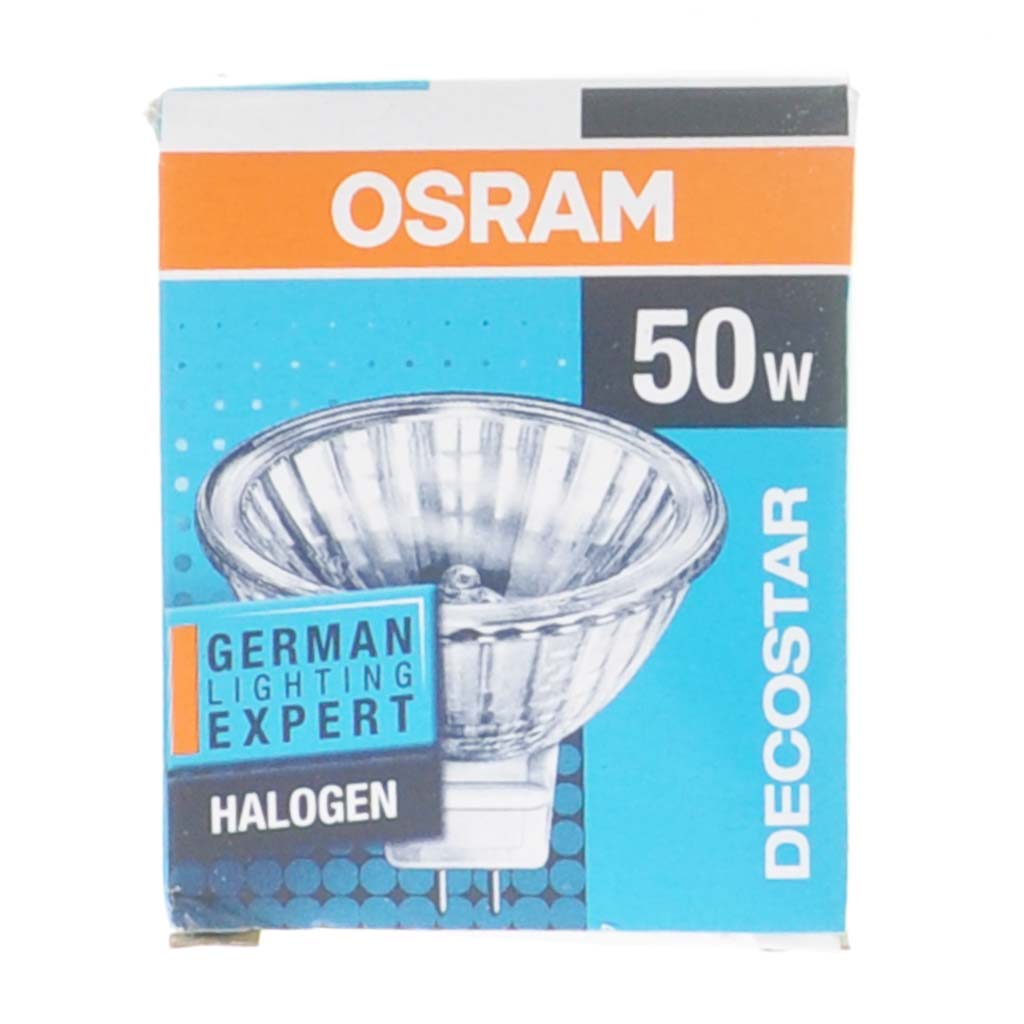 Osram MR16 Decostar Halogen Light Bulb GU5..3 12V 50W 36° 44870WFL