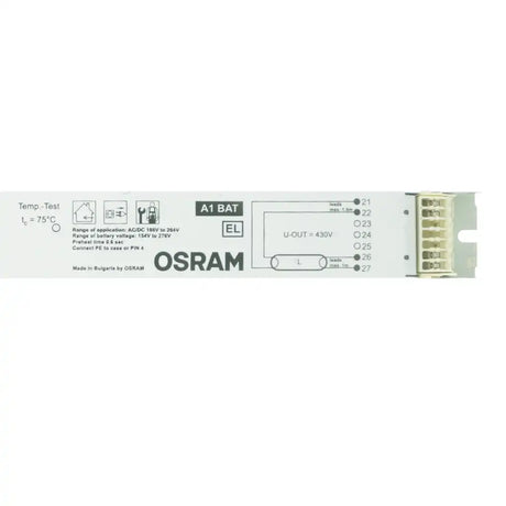Osram Quicktronic De Luxe HF Dimmable Ballast 1X36W