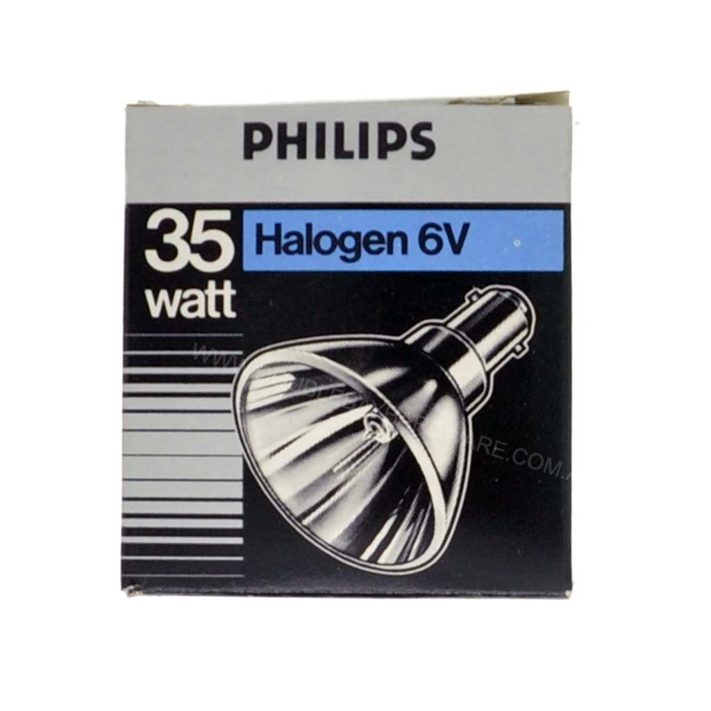 PHILIPS Aluminium Reflector BA15d 6V 35W 6° 6429