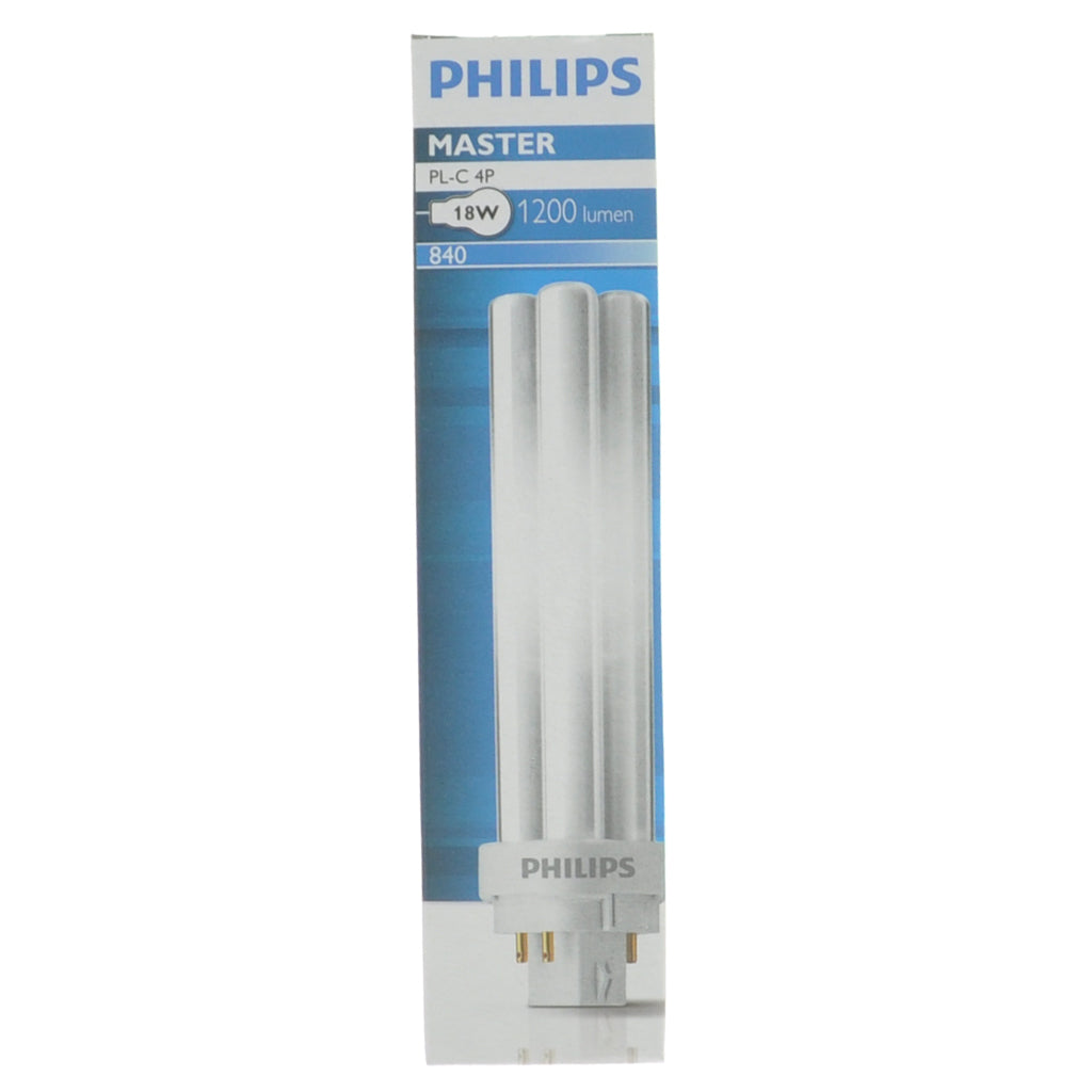 PHILIPS PL-C 4P Energy Saving Light Bulb G24q-2 18W C/W 606862