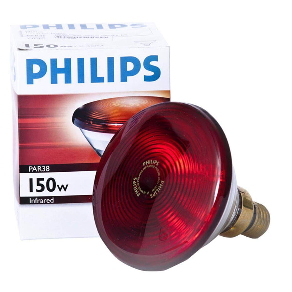 PHILIPS PAR38E Infrared Light Bulb for Healthcare 150W 230V 128874
