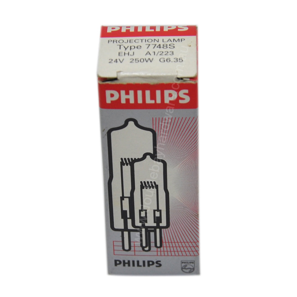 PHILIPS Projection Lamp EHJ G6.35 24V 250W 7748S