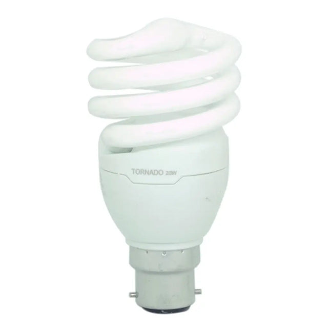 PHILIPS Tornado Spiral Energy Saving Light Bulb B22 240V 20W C/DL