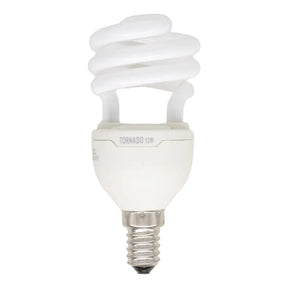 PHILIPS Tornado Spiral Energy Saving Light Bulb E14 240V 12W W/W