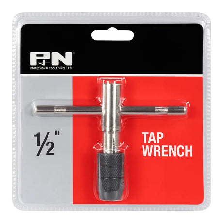 Tap wrench in packaging with 'PN' brand logo on a white background