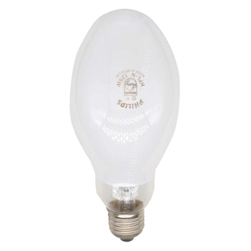 Philips HPL-N Mercury Vapour Lamp E27 125V 125W C/W