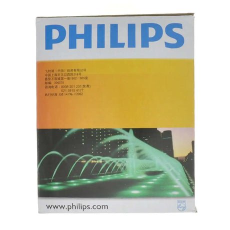 Philips product packaging with a scenic design on a white background