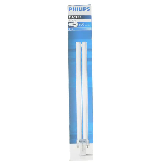 Philips PL-S 2Pins Compact Fluorescent Light Bulb G23 11W/840/2P
