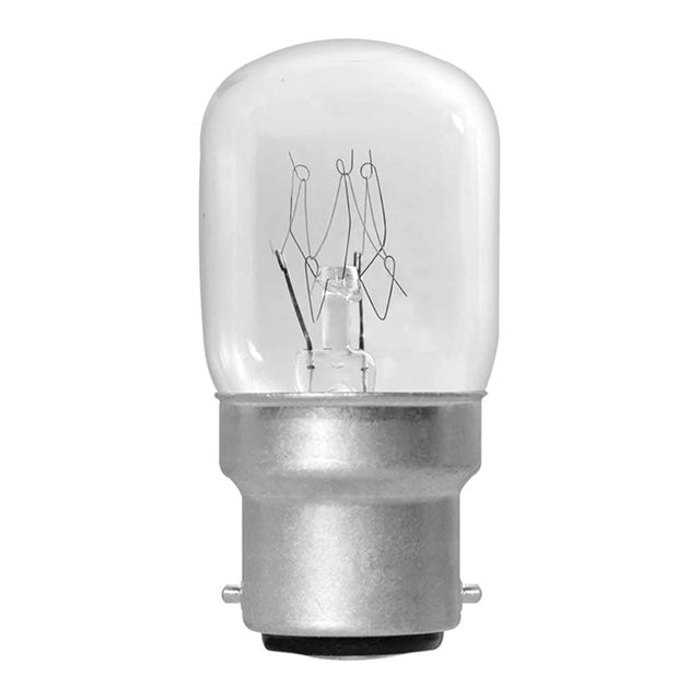 Pilot Incandescent Light Bulb B22 24V 15W Clear