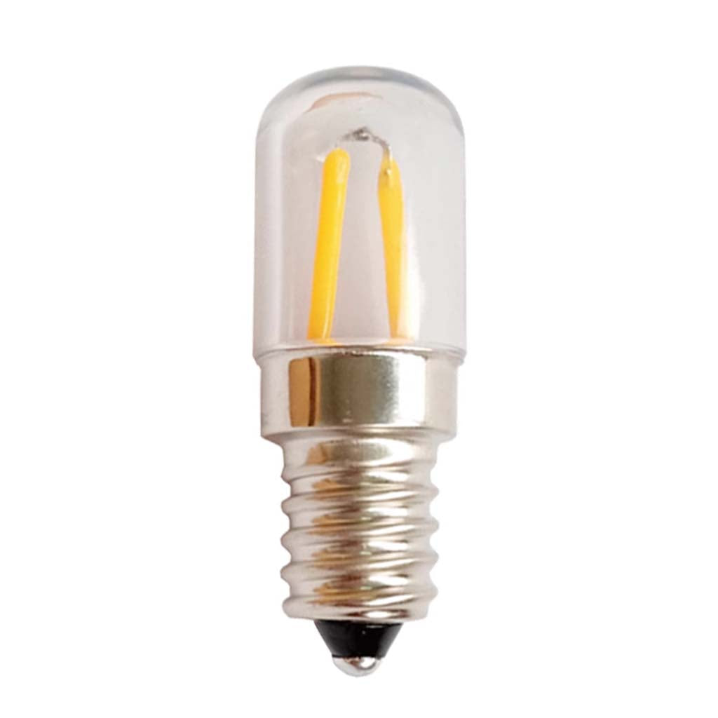 Pilot LED Light Bulb E12 12V 1.5W W/W Clear