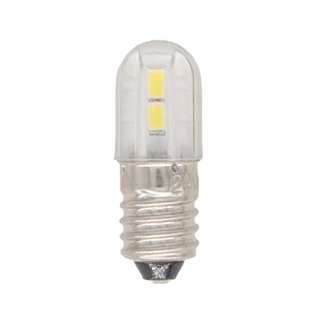 Pilot LED Light Bulb E10 240V 1W W/W Clear