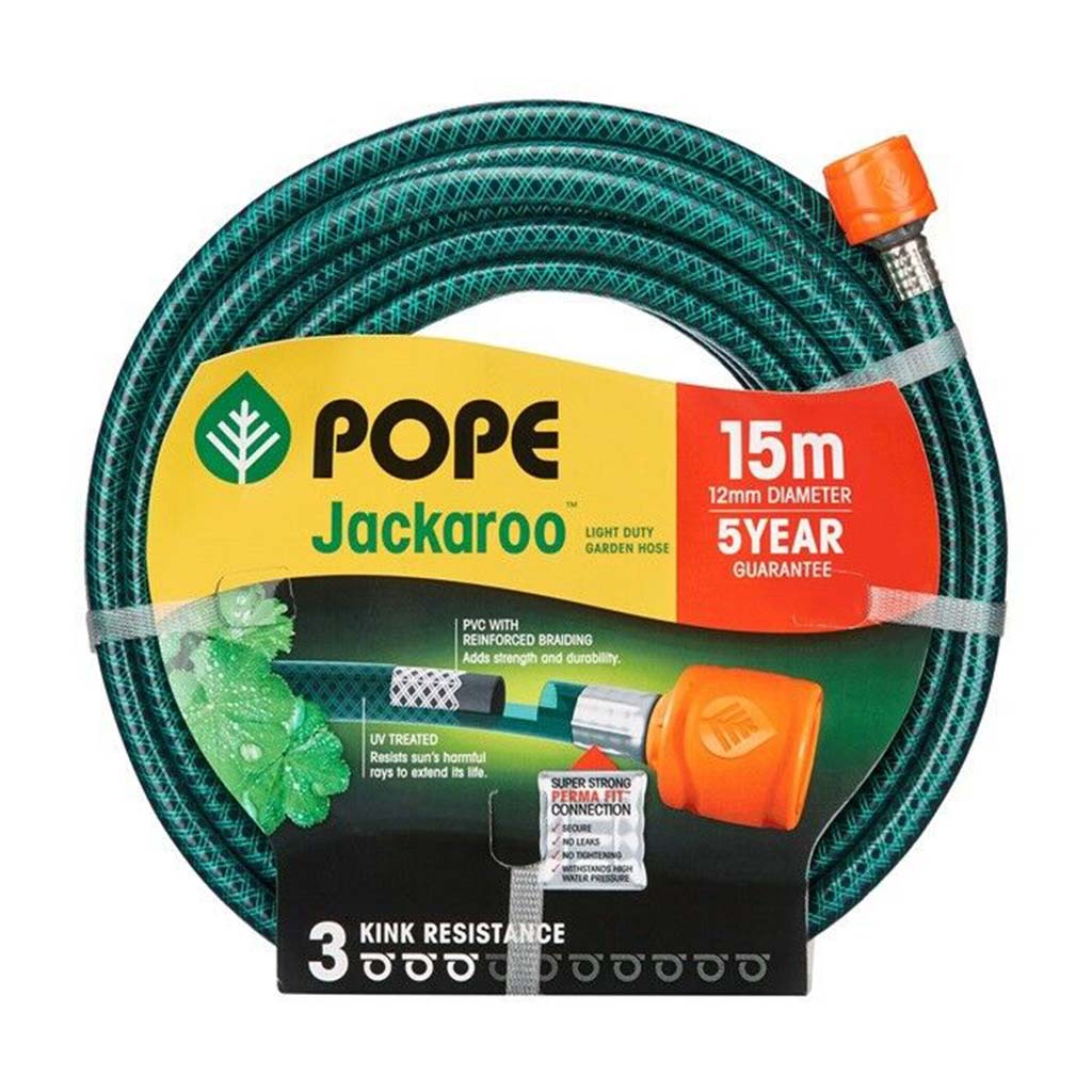 12mm 15m garden hose tap connector included