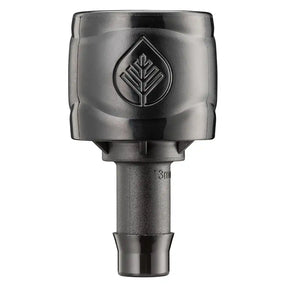 Pope 13mm Snap Sure Connector for poly tubing on a white background