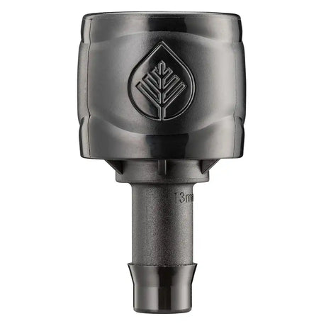 Pope 13mm Snap Sure Connector for poly tubing on a white background