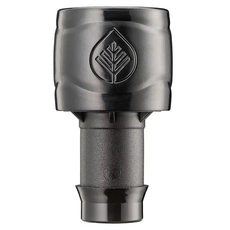 Pope 19mm Snap Sure Connector for poly tubing on a white background