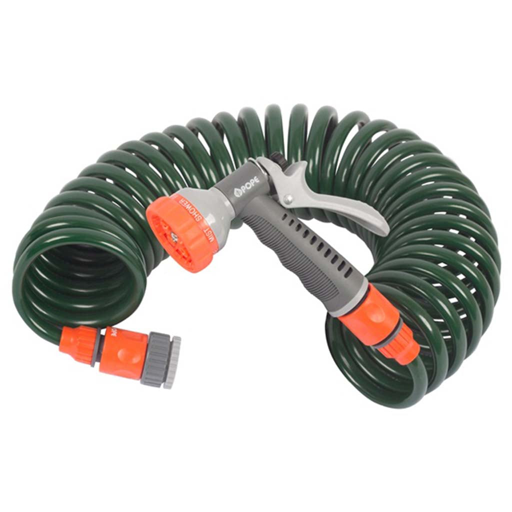 7.5m spiral hose with spray gun
