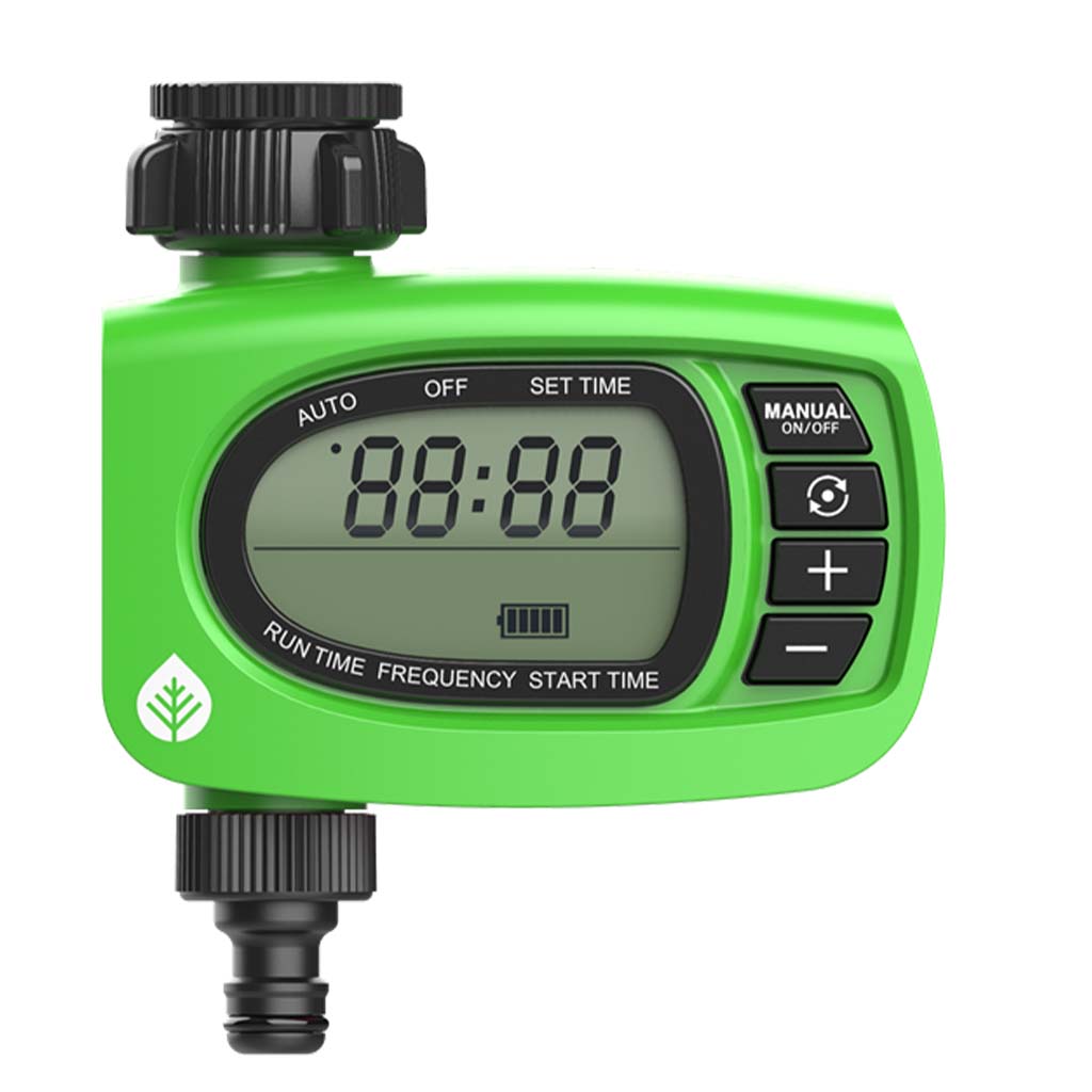 battery operated garden timer colourful 