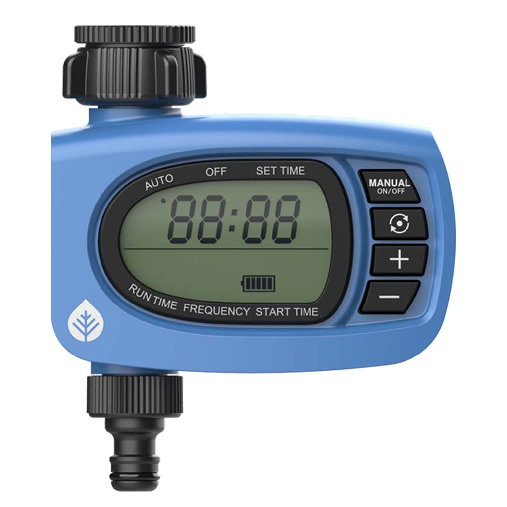battery operated garden timer colourful 