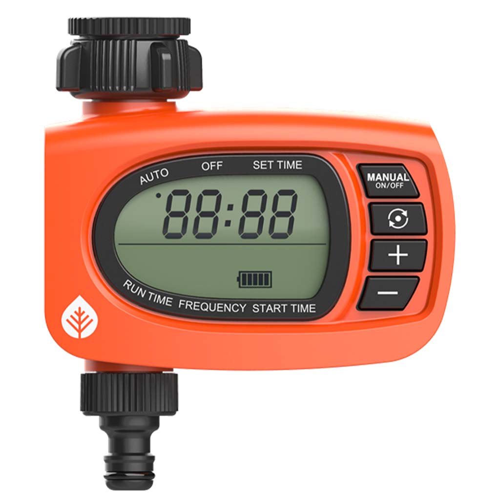 battery operated garden timer colourful 
