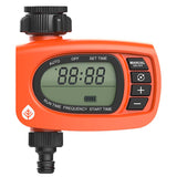 battery operated garden timer colourful 