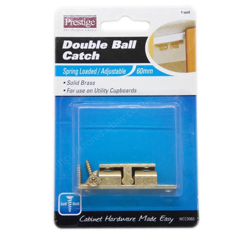 Double ball catch packaging with branding and product details on a white background