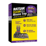 RATSAK Clean Kill Mouse Traps 3Pk 56518