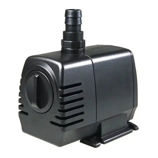 Black pump on a white background