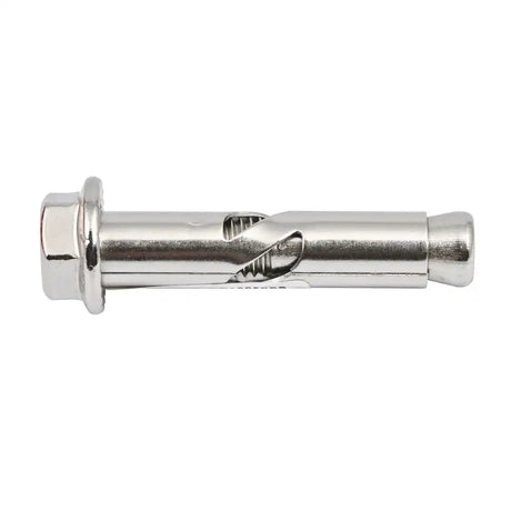 Metallic cylindrical object with a textured surface on a white background