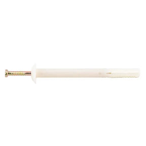 White curtain rod with gold fixture on a white background
