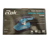 Rok Orbital Sander 150W With Bonus Sanding Sheet 150-76-50574