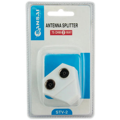 Antenna splitter in packaging with IESANS branding on a white background