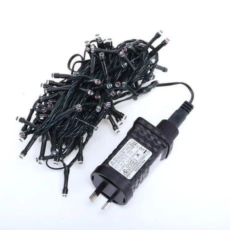 SANSAI AC Powered Fairy Lights Cool White 100LED GL-LC100CC