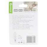 SANSAI Candle Incandescent Light Bulb B15 240V 25W Clear GL-AB1525