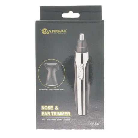 Nose and ear trimmer packaging with Gansai branding on a white background