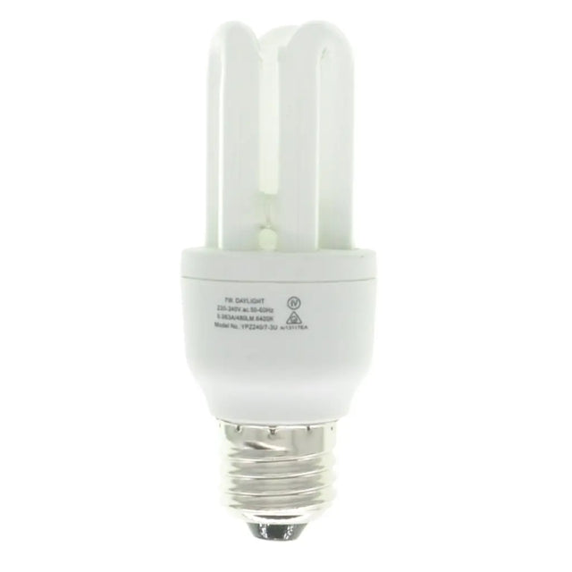 SANSAI Spira Energy Saving Light Bulb E27 240V 7W D/L