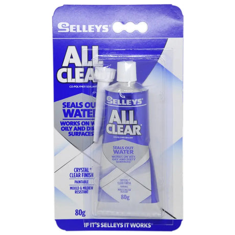 Selleys All Clear packaging on a white background