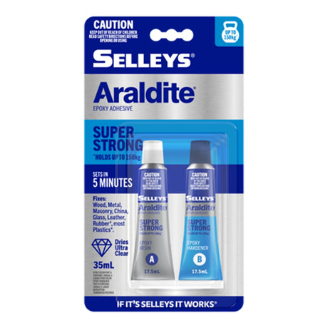 SELLEYS Araldite Epoxy Adhesive 5 Minute 150Kg 35ml
