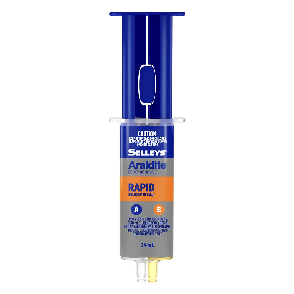 SELLEYS Araldite Rapid Epoxy Adhesive 90 Seconds 75Kg 14ml